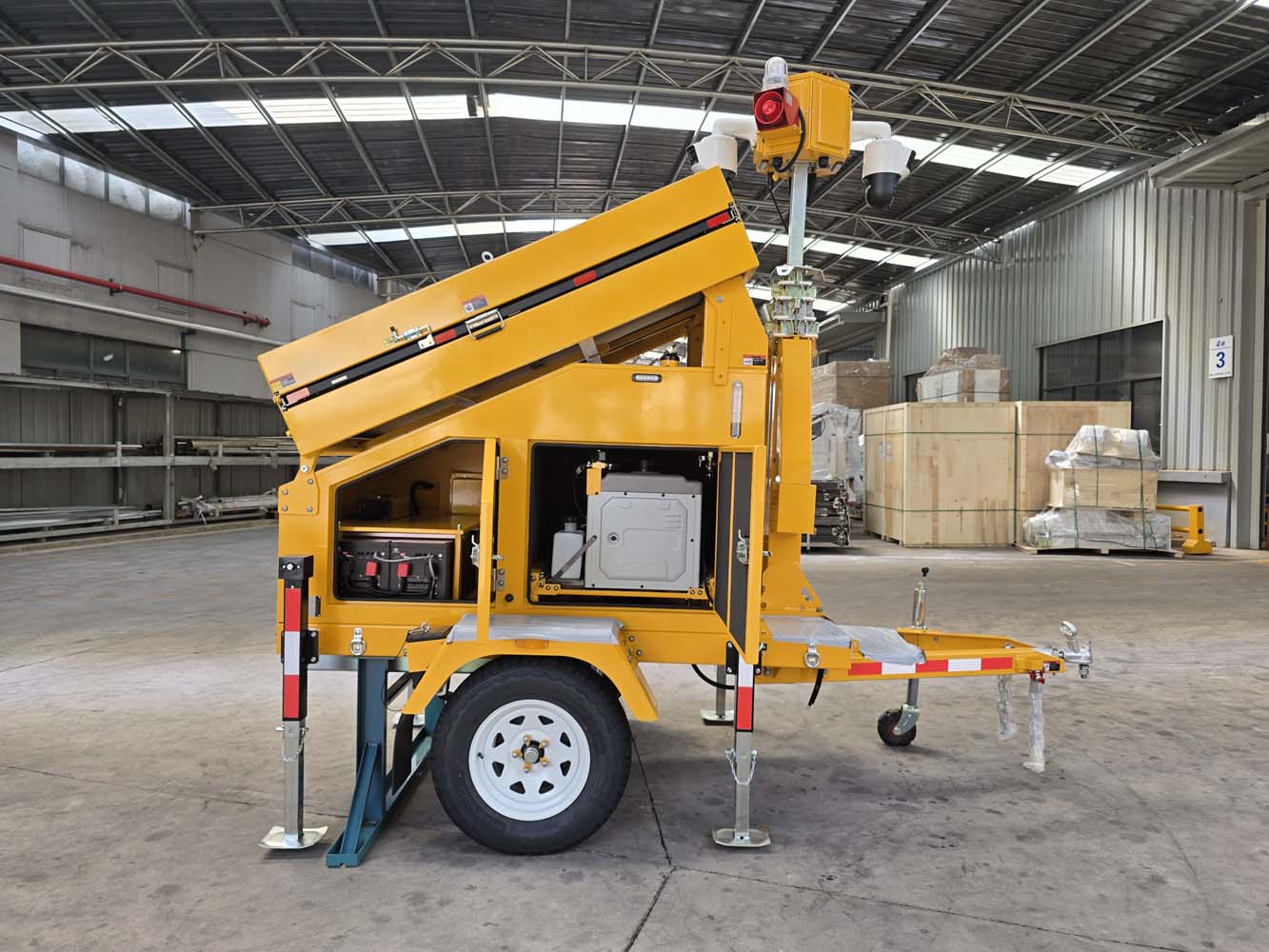 T690S-US Pro Hybrid Solar Surveillance Mobile Trailer - Image 6