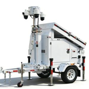 T690S-US Pro Hybrid Solar Surveillance Mobile Trailer